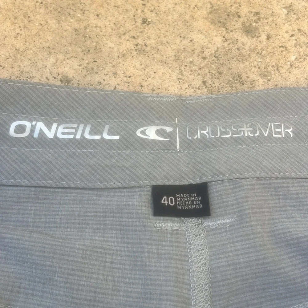 O'neill Men's Crossover Hybrid Grey Short Size 40 NWT